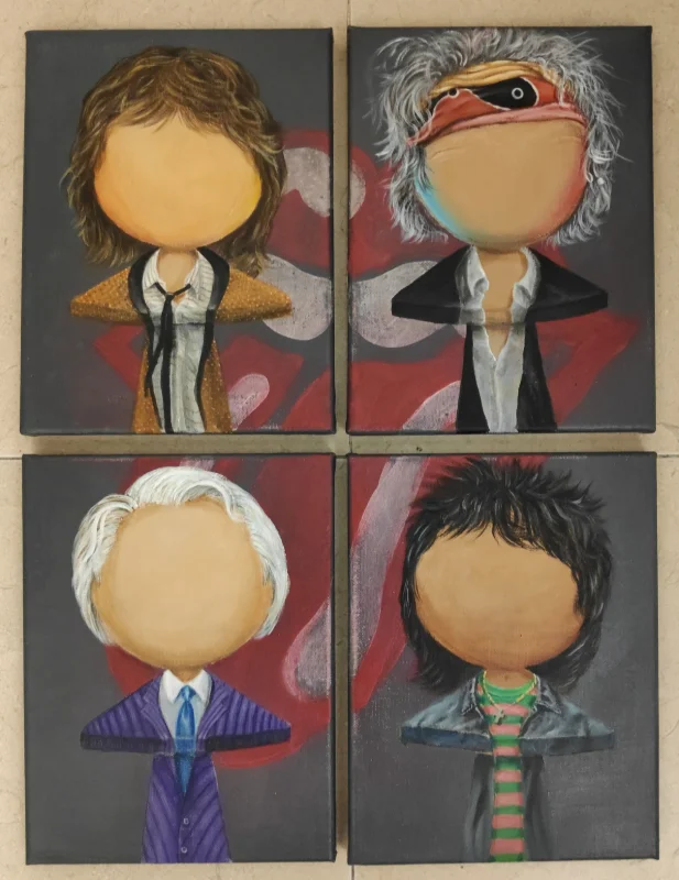 Peões Notáveis - Rolling Stones