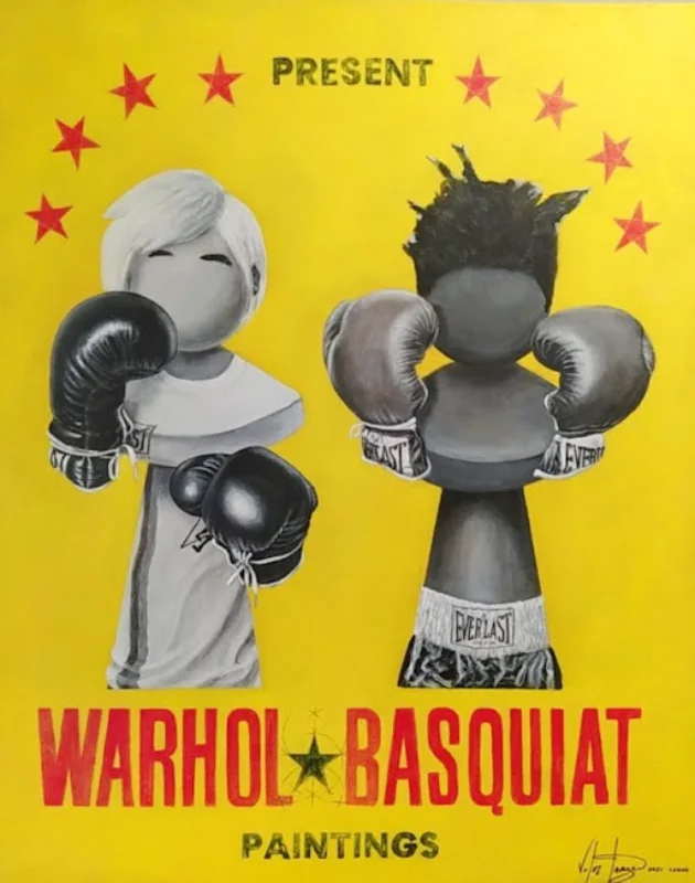 WARHOL VS BASQUIAT