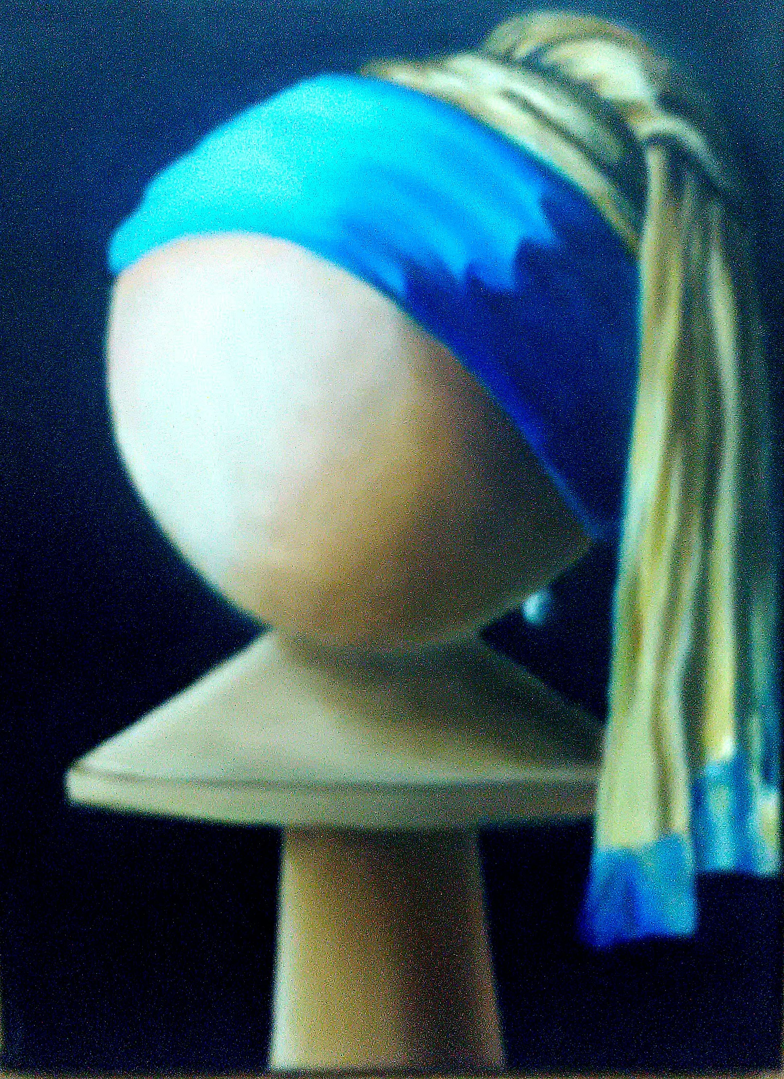 Peões Notaves - menina brinco perola