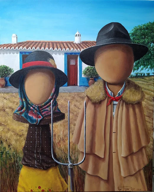 Grant Wood - Peões Notáveis